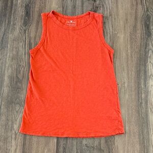 Velvet by Graham & Spencer Red Vintage Slub Tank Top XS